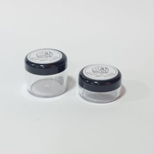 محبرة بلاستيك غطاء اسود