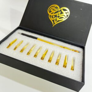 (قلم عزيز) طقم طومار عدة رؤوس