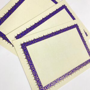 ورق مزخرف حجم A5