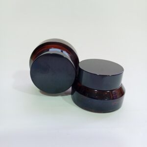 محبرة زجاجية سوداء